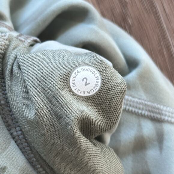 Lululemon Align Super High Rise 28" Leggings Le Tigre Camo Green Fern Multi 2 - Picture 4 of 6